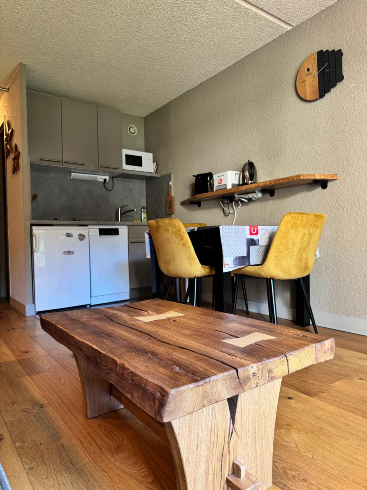 Superbe Studio De Montagne, Au Pied Des Pistes De Ski, Classe 3 Etoiles La Morte 外观 照片